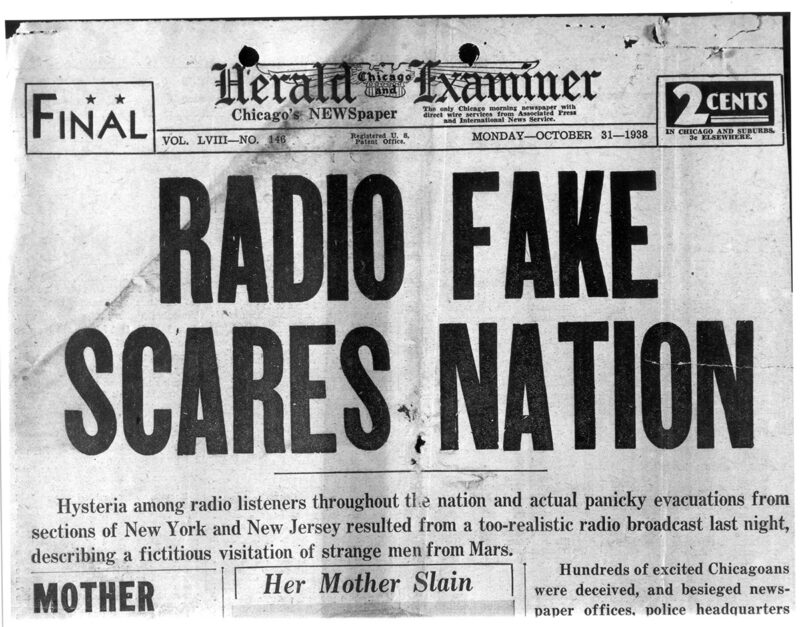 War Of The Worlds 5 Facts You Didnt Know About The Fake Newscast Stephanie Landsem Author 